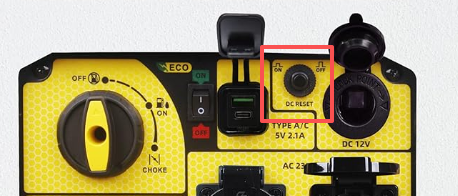AI4000sDC Reset Button - AceupEnergy