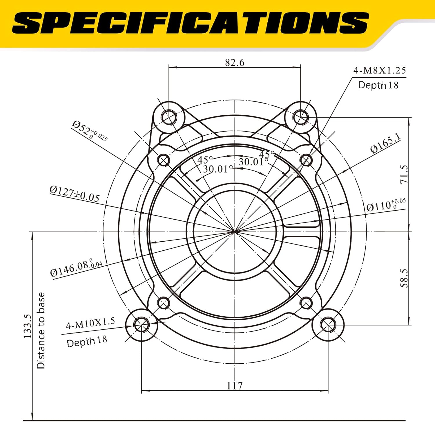 Aceup Energy 18HP 459cc Gas Engine Horizontal Shaft, 4 Stroke OHV Gas ...