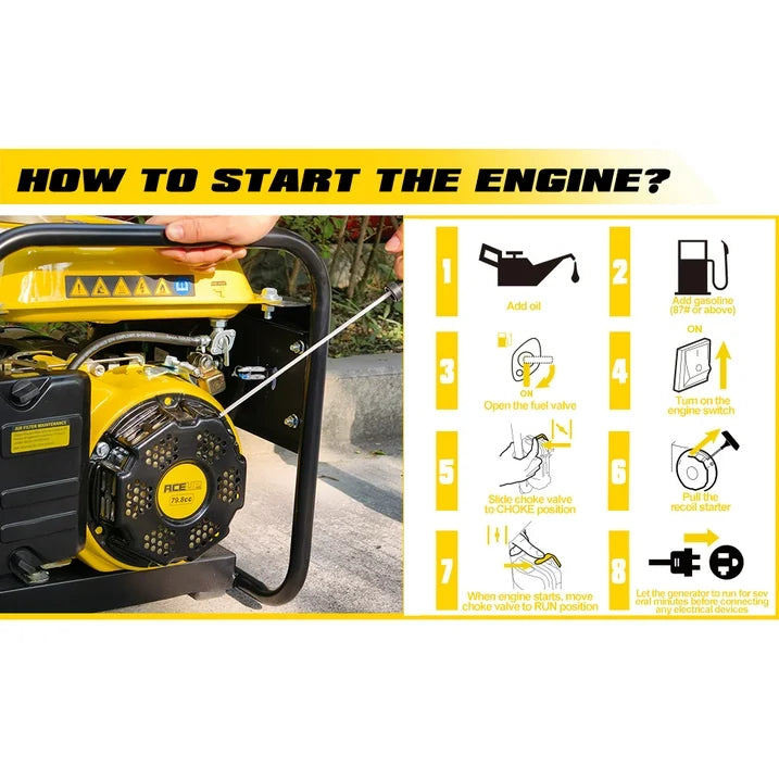 How to Start a Portable Gas Generator: Easy Steps for Beginners