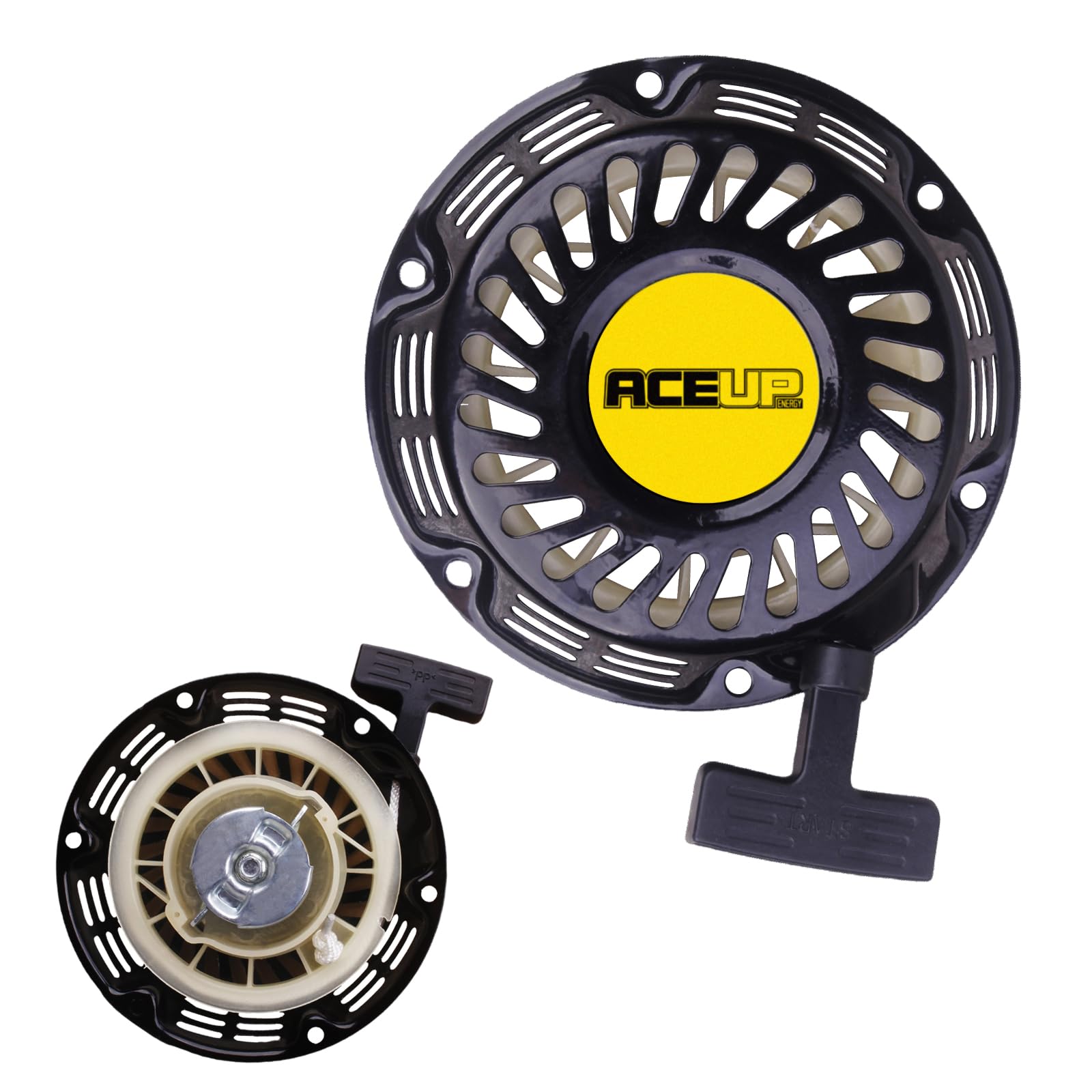 Aceup Energy Pull Start Recoil Starter Assembly Replacement Compatible with Predator Champion 212cc Engines Generators, Lawn Mower, 1PCS